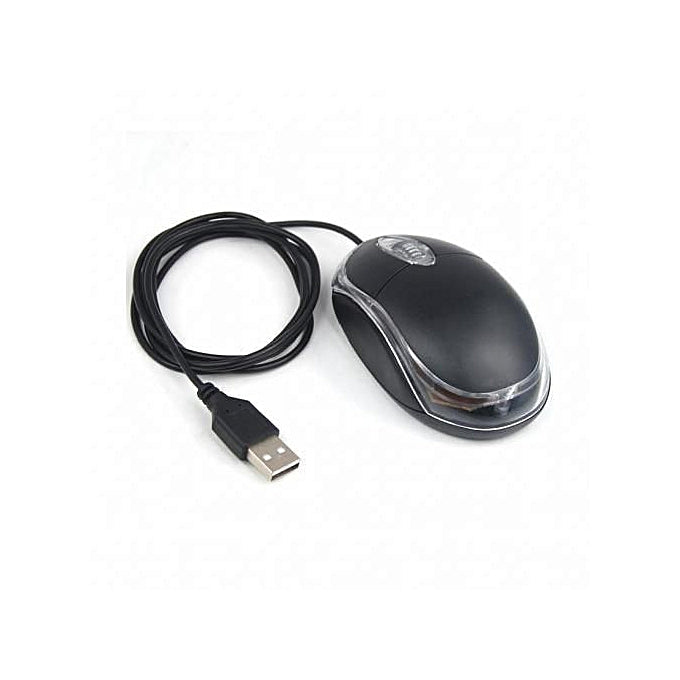 HP Souris Optique USB Filaire à Molette Pour PC Et Ordinateur Portable - Noir HP Souris Optique USB Filaire à Molette Pour PC Et Ordinateur Portable - Noir